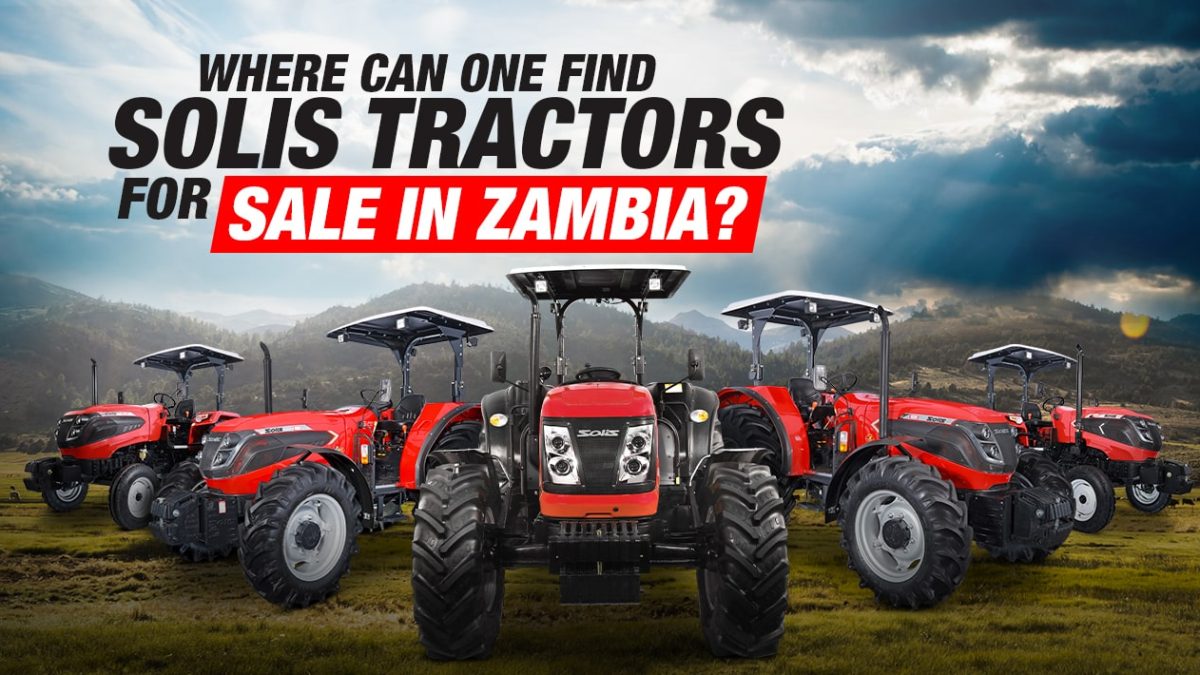 Solis Tractors for Sale in Zambia